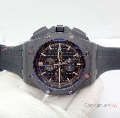 Copy Audemars Piguet Royal Oak Offshore Blue Subdials Watch 44mm Automatic